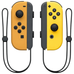 J-C Set Gauche/Droit Marron/Jaune Switch 500mAh 15h Manette