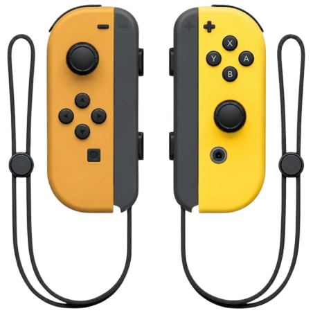J-C Set Gauche/Droit Marron/Jaune Switch 500mAh 15h Manette