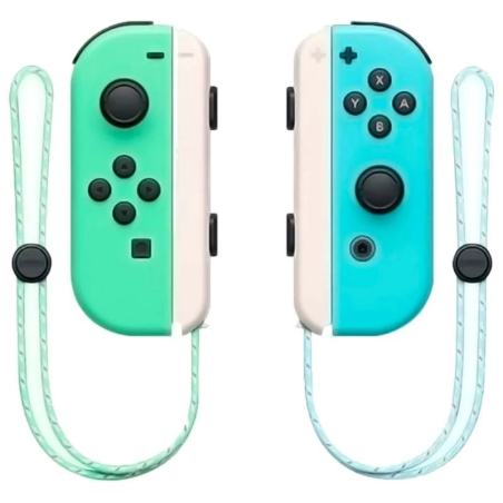 J-C Set Gauche/Droit Vert/Bleu Switch 500mAh 15h Manette