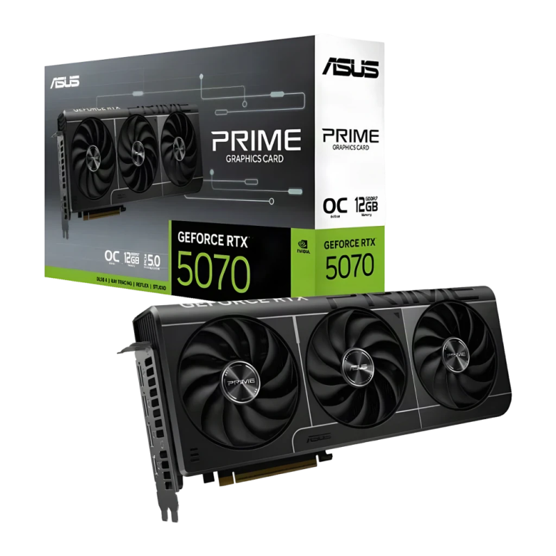 Inno3D GeForce RTX 5070 X3 OC 12GB GDDR7 3 ventilateurs HDMI 2.1 3 DisplayPort Carte graphique