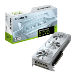 Gigabyte GeForce RTX 5070 Eagle OC ICE SFF 12GB GDDR7 3 ventilateurs HDMI 2.1 3 DisplayPort Carte graphique