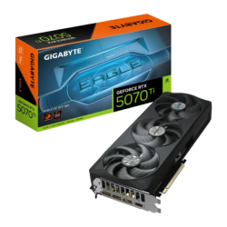 Gigabyte GeForce RTX 5070 Ti Eagle OC SFF 16GB GDDR7 3 ventilateurs HDMI 2.1 Carte graphique