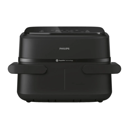 Philips 1000 Series NA150/00 Double panier 7L 2450W 8 programmes écran tactile Friteuse à air