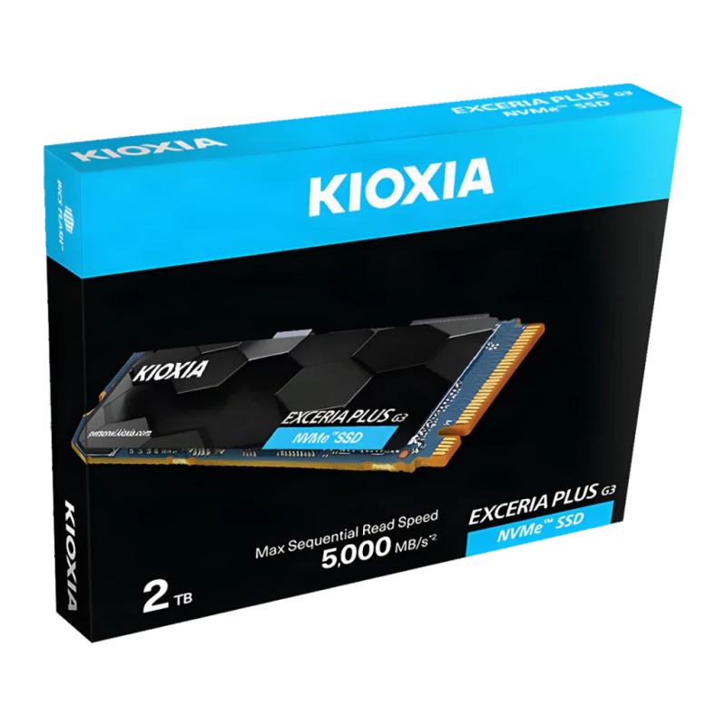 Kioxia Exceria Plus G3 1TB NVMe M.2 PCIe 4.0 2280 5000MB/s SSD