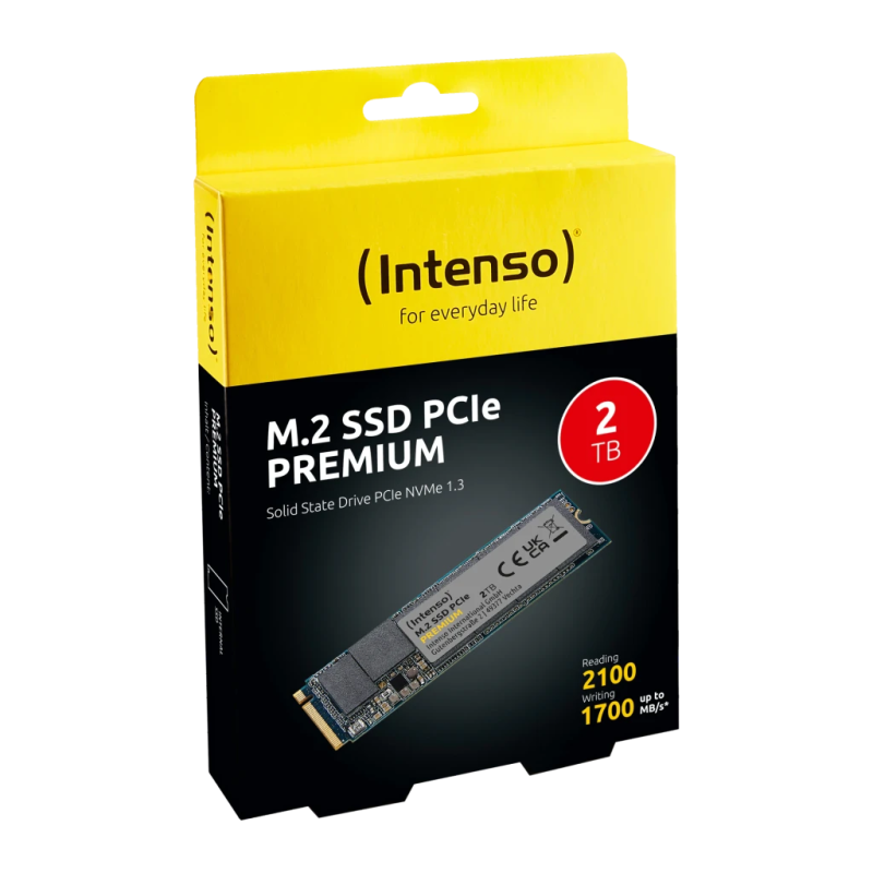 Intenso Premium 2TB NVMe M.2 PCIe 3.0 2280 2100MB/s SSD