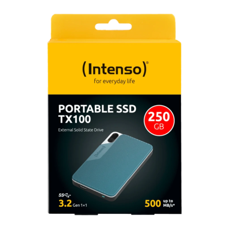 Intenso TX100 250GB USB-C 3.2 Gen 1 500MB/s SSD Externe