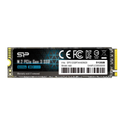 Silicon Power P34A60 512GB NVMe M.2 2280 2200MB/s SSD