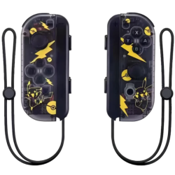 J-C Set Gauche/Droit Transparent/Jaune Switch 500mAh 15h Manette