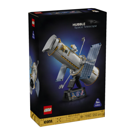 Set de construction LEGO Icons Télescope Spatial Hubble 11382 1252 pièces