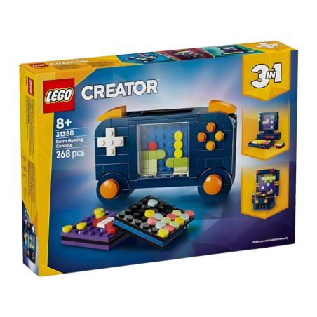 Set de construction LEGO Creator 3 en 1 31380 Console Rétro 268 pièces