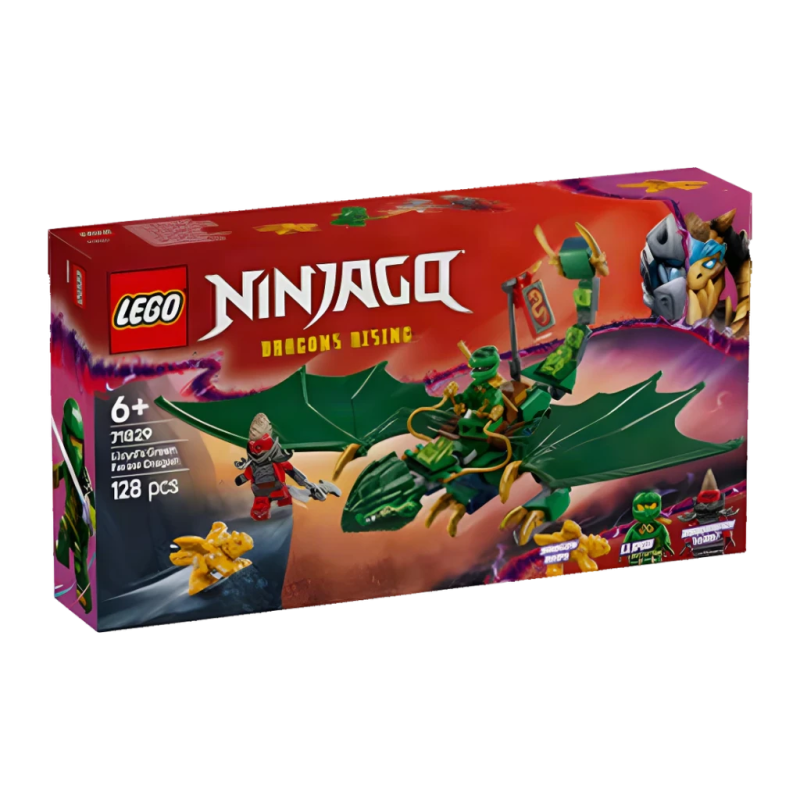 Set LEGO Ninjago 71829 Dragon de la Forêt Verte de Lloyd 128 pièces 6+ ans