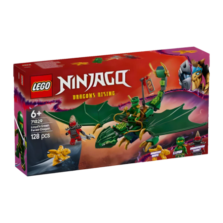 Set LEGO Ninjago 71829 Dragon de la Forêt Verte de Lloyd 128 pièces 6+ ans