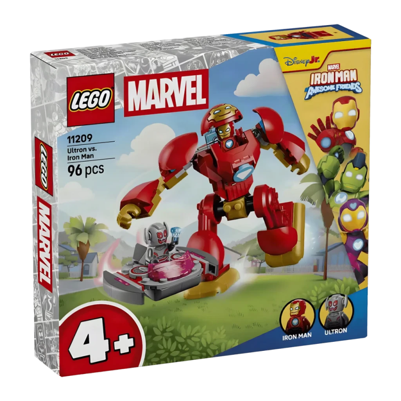 Set LEGO Marvel Ultron vs. Iron Man 11209 96 pièces À partir de 4 ans