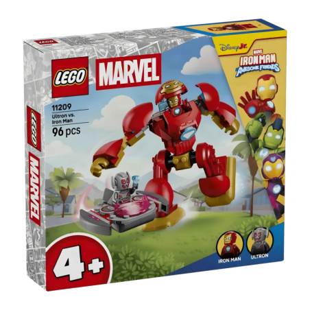 Set LEGO Marvel Ultron vs. Iron Man 11209 96 pièces À partir de 4 ans