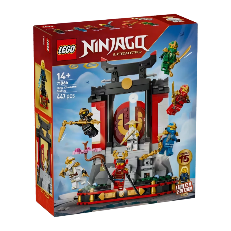 Set LEGO Ninjago 71866 15e Anniversaire Personnages Ninja 447 pièces 14+ ans