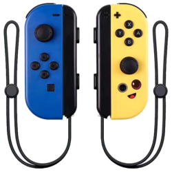 J-C Set Gauche/Droit Bleu/Jaune Smile Switch 500mAh 15h Manette