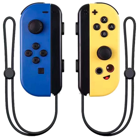 J-C Set Gauche/Droit Bleu/Jaune Smile Switch 500mAh 15h Manette