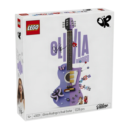 Set de construction LEGO Editions Guitare d'Olivia Rodrigo 43031 1228 pièces