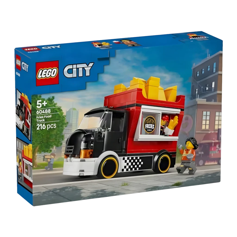 Set de construction LEGO City 60488 Camion de Frites 216 pièces +5 ans