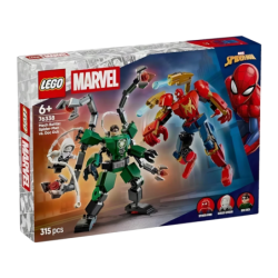 Set de construction LEGO Marvel 76338 Mech Duel : Spider-Man vs. Doc Ock