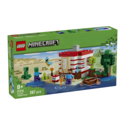 Set de construction LEGO Minecraft 21275 La Maison TNT de la Jungle 287 pièces