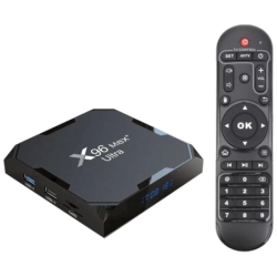 X96Max Plus Ultra 4Go/32Go Android 11 8K WiFi Bluetooth S905X4 TV Box