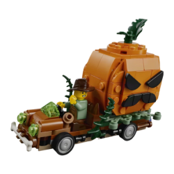 Set de construction LEGO Seasonal 40822 Pickup avec Citrouille d'Halloween