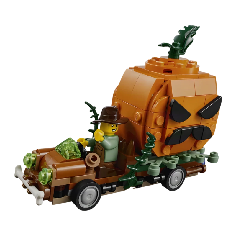 Set de construction LEGO Seasonal 40822 Pickup avec Citrouille d'Halloween