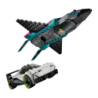 Set de construction LEGO City 60489 Jet Plane vs. Race Car 259 pièces