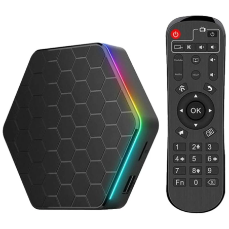 T95Z Plus 4Go/32Go Android 12 4K WiFi 6 Bluetooth H618 TV Box