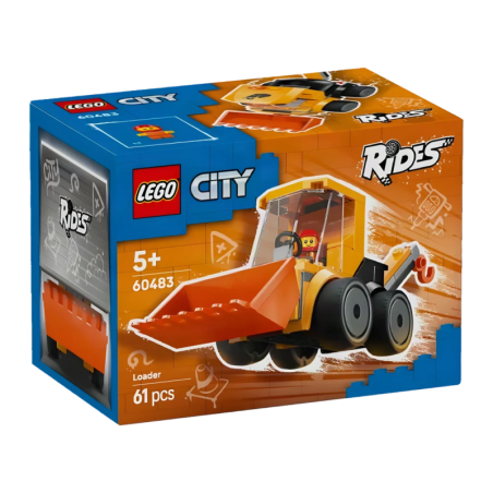 Set LEGO City 60483 Chargeuse de Chantier 61 pièces 5+ ans