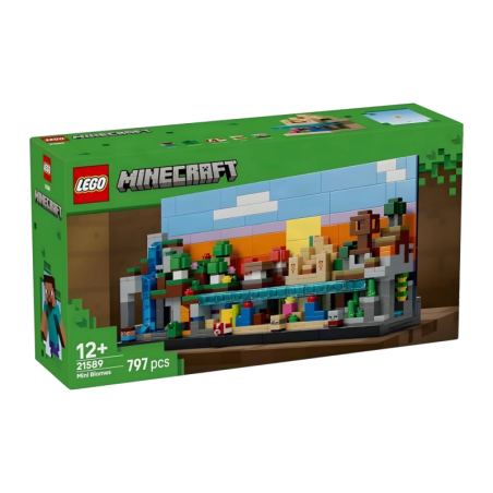 Set de construction LEGO Minecraft Mini-Biomes 21589 797 pièces
