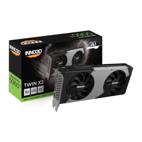 Inno3D GeForce RTX 5060 Ti TWIN X2 OC 8GB GDDR7 2 ventilateurs Carte graphique