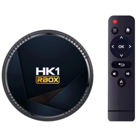 HK1 RBox H8 4Go/64Go Android 12 4K WiFi 6 Bluetooth H618 TV Box