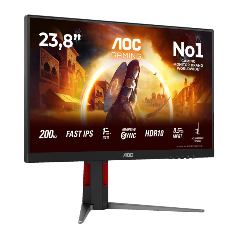 AOC 24G4HA 24 pouces Full HD Fast IPS 200Hz 1ms Écran