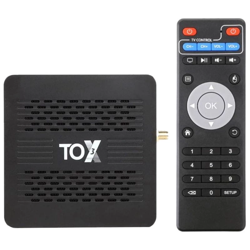 Ugoos Tox 3 4Go/32Go Android 11 4K WiFi double bande Bluetooth S905X4 TV Box