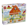 Set LEGO DUPLO 10459 Bluey's Family House with Memory Game 83 pièces 3+ ans