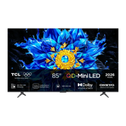 TCL 85P8L 85 pouces 4K QD-Mini LED 144Hz Dolby Vision HDR10+ Google TV