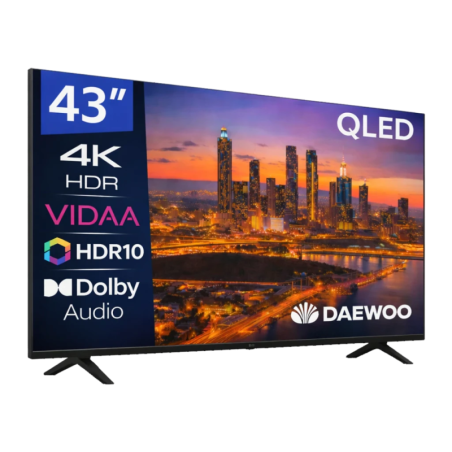 Daewoo 43VB56QV 43 pouces 4K QLED HDR10 VIDAA Smart TV
