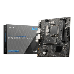 MSI Pro H610M-G DDR4 Intel H610 LGA1700 mATX Carte mère