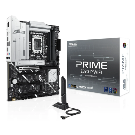 ASUS PRIME Z890-P Intel Z890 LGA 1851 DDR5 ATX WiFi 7 4 emplacements M.2 Carte mère