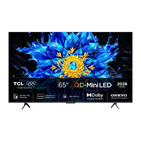 TCL 65P8L 65 pouces 4K QD-Mini LED 144Hz Dolby Vision HDR10+ Google TV