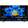 TCL 75P8L 75 pouces 4K QD-Mini LED 144Hz Dolby Vision HDR10+ Google TV