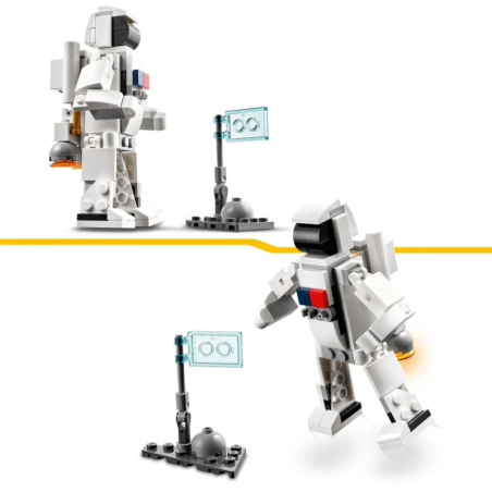 Set de construction LEGO Creator 3 en 1 Navette Spatiale 31134