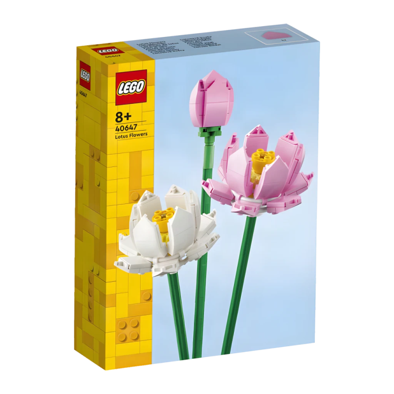Set LEGO Botanical Collection Fleurs de Lotus 40647 220 pièces 8+ ans