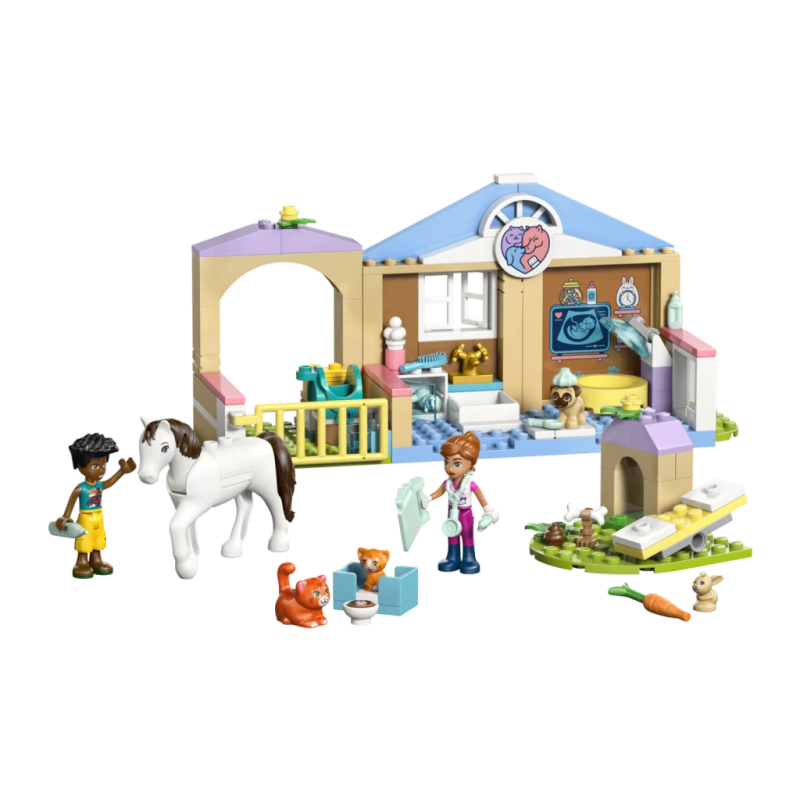 Set LEGO Friends Clinique Vétérinaire 42696 141 pièces 4+ ans