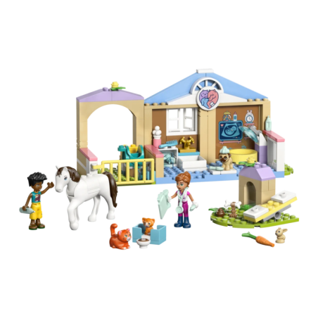 Set LEGO Friends Clinique Vétérinaire 42696 141 pièces 4+ ans