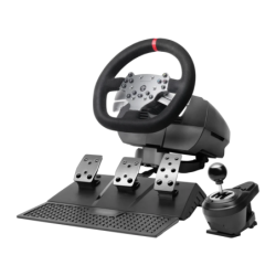 Mars Gaming MWH-RSX Force Feedback PC/PS4/Xbox/Android 3,2Nm 3 pédales Volant gaming