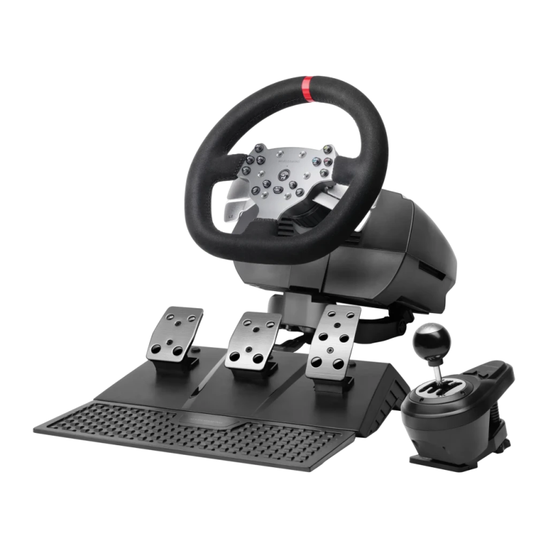 Mars Gaming MWH-RSX Force Feedback PC/PS4/Xbox/Android 3,2Nm 3 pédales Volant gaming