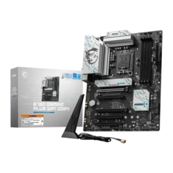 MSI B760 Gaming Plus WiFi LGA1700 DDR4 ATX WiFi 6 2,5G Ethernet 2 emplacements M.2 Carte mère
